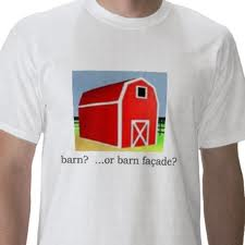 Barn facade t-shirt
