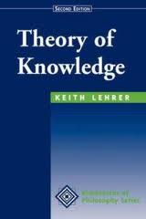 Cover of Leher’s <i>Theory of Knowledge</i>