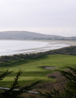 Picture of golf links at Bodega Bay