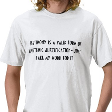 Testimony  t-shirt